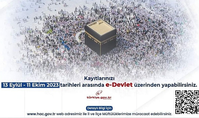 2024 yılı hac ön kayıtları başladı