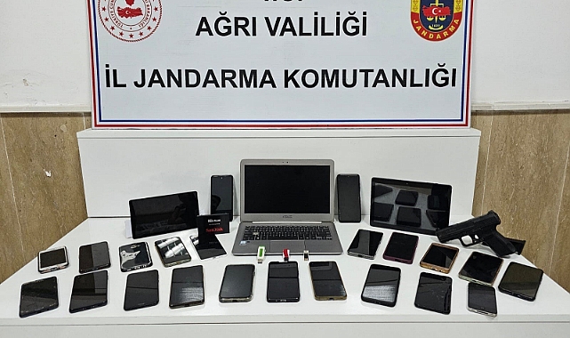 Ağrı merkezli 6 ilde düzenlenen dolandırıcılık operasyonunda 9 şüpheli tutuklandı