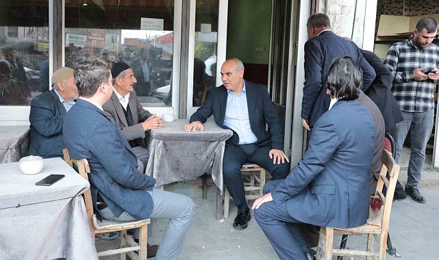 Ağrı Valisi Koç, Diyadin ve Taşlıçay ilçelerinde incelemelerde bulundu
