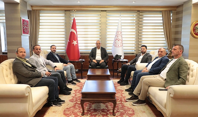 Ağrı Valisi Koç, Kağıthane Belediye Başkanı Öztekin ve diğer misafirleri ağırladı