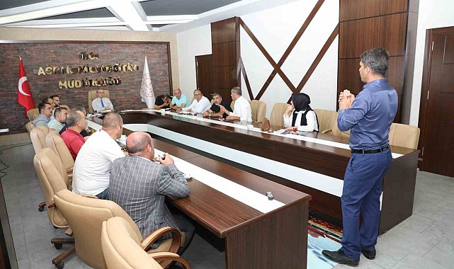 Ağrı'da pansiyonlu okulların müdürleri ile toplantı yapıldı