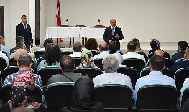Anaokulu ve ilkokul okul müdürleri toplantısı yapıldı