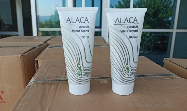 Iğdır Üniversitesi'nin desteğiyle hazırlanan "Alaca vücut kremi" satışa sunuluyor!