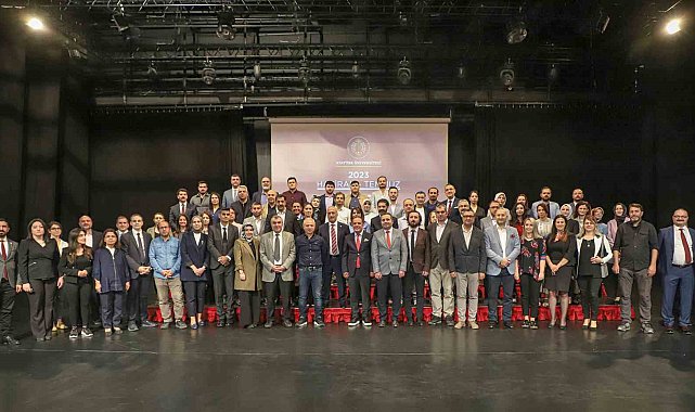 A.Ü.'de Haziran ve Temmuz Ayları Bilimsel Teşvik Töreni düzenlendi