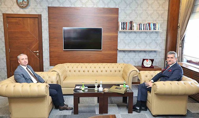 Başsavcı Çalış, Milli Eğitim Müdürü Kökrek'i ziyaret etti