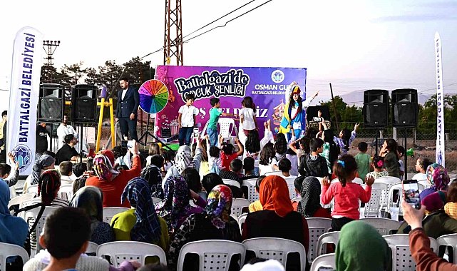Battalgazi'de Çoçuk Şenliği düzenlendi
