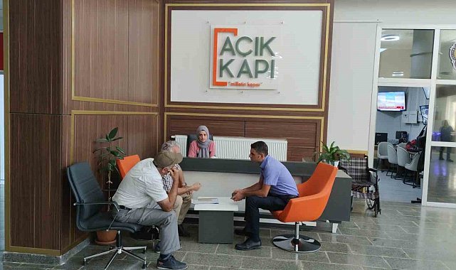 Bingöl Açık Kapı biriminden 23 bin kişi faydalandı