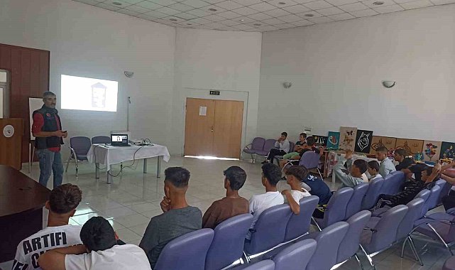 Bingöl'de öğrencilere afet eğitimi verildi