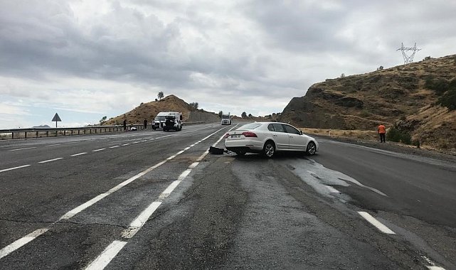 Bingöl'de trafik kazası: 5 yaralı