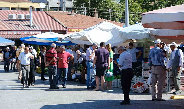 Buğday Meydanında hafta başı yoğunluğu