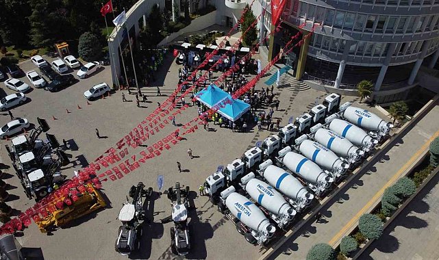 Büyükşehir Belediyesi araç filosunu güçlendiriyor