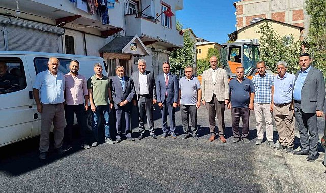 Darende'de altyapı çalışmaları sürüyor