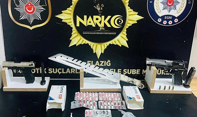 Elazığ'da 2 uyuşturucu taciri yakalandı