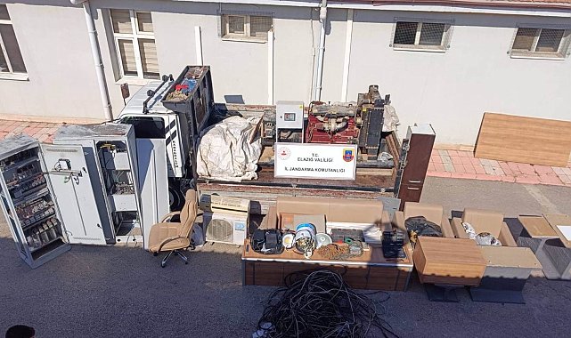 Elazığ'da 4 hırsızlık zanlısı yakalandı