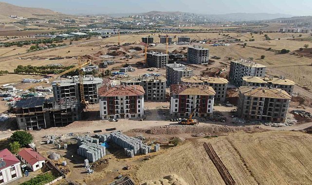 Elazığ'da kalıcı konutların 13'üncü bloğu tamamlandı