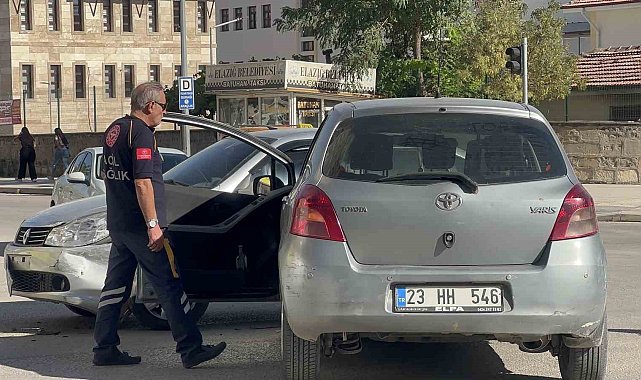 Elazığ'da trafik kazası: 1 yaralı