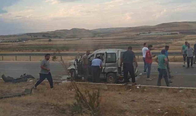 Elazığ'da trafik kazası: 2 yaralı