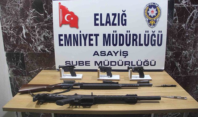 Elazığ'daki asayiş uygulamasında 3 bin 661 şahıs sorgulandı