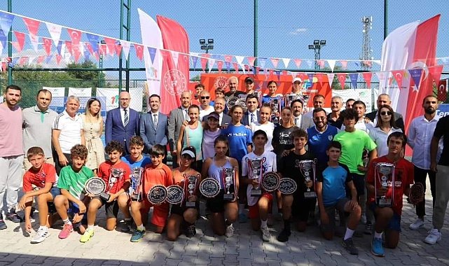 Erzincan Ergan Cup Tenis Turnuvası sona erdi