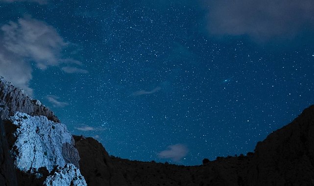 Erzincan'da yıldızların muhteşem görsel şöleni