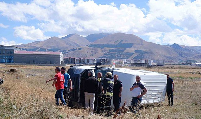 Erzurum'da trafik kazası: 1 yaralı