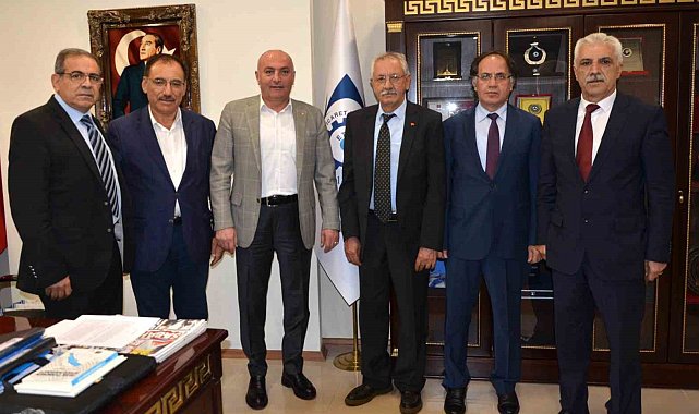 ESAV yönetiminden Başkan Özakalın'a ziyaret