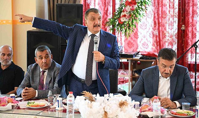 Gürkan:" Tarımda sulama yatırımları için elimizden gelen gayreti göstereceğiz"