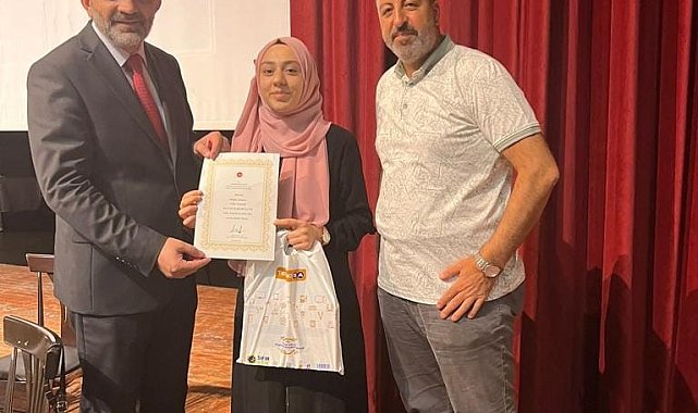 Hafızlık yarışması Türkiye üçüncüsü Elazığ'dan