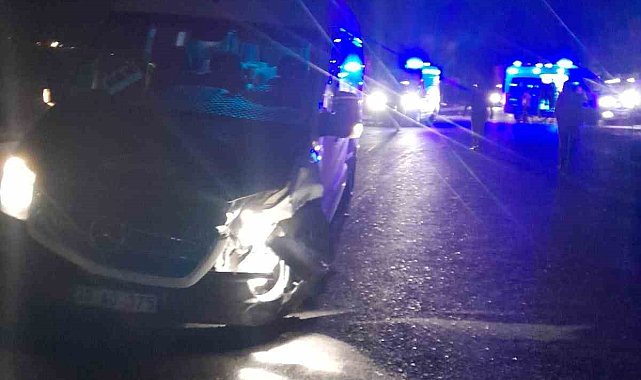 Hakkari-Van kara yolunda trafik kazası: 10 yaralı