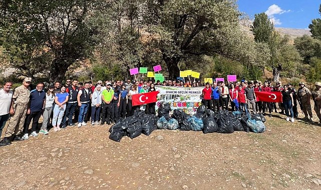 Her yıl on binlerce kişinin ziyaret ettiği gözelerde çevre temizliği