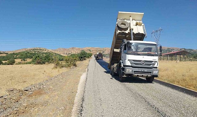Heyelan nedeniyle kapalı olan yolda çalışma tamamlandı