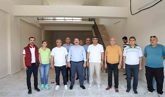 Iğdır yaş sebze ve meyve hali açılıyor