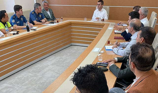 Kağızman'da trafik tedbirleri güvenlik toplantısı yapıldı