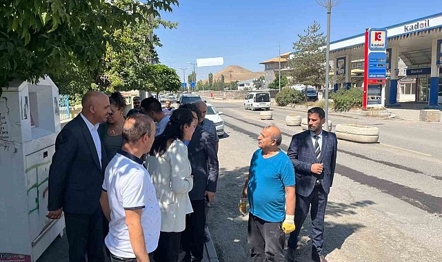 Kilerci, Patnos'ta taziye ve inceleme ziyaretleri yaptı