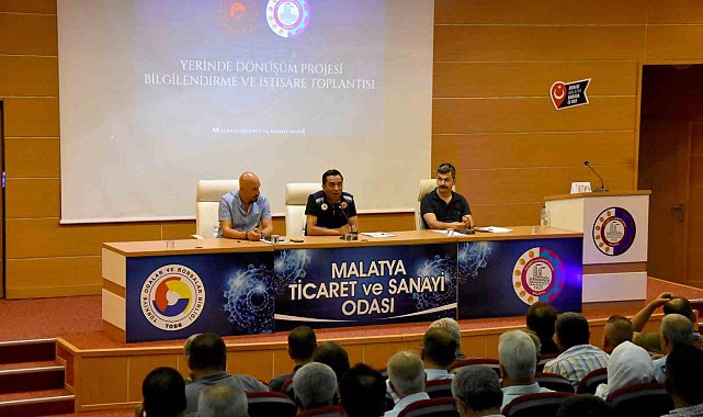 Malatya TSO'da "Yerinde Dönüşüm" toplantısı