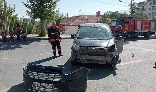 Malatya'da iki ayrı kaza: 3 yaralı