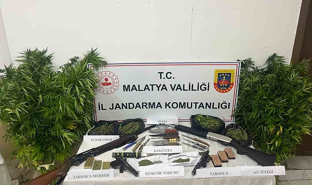 Malatya'da jandarmadan zehir tacirlerine büyük darbe