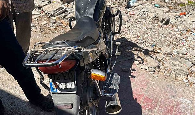 Malatya'da motosiklet devrildi: 1 yaralı