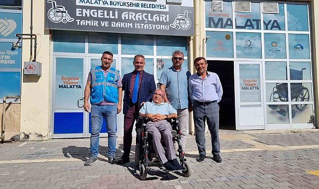 Malatya'da ödüllü engelli araç tamir atölyesi hizmetlerini sürdürüyor