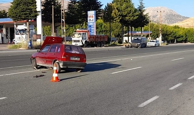 Malatya'da trafik kazası: 1 yaralı