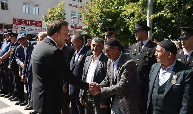 Malazgirt'te 19 Eylül Gaziler Günü kutlandı