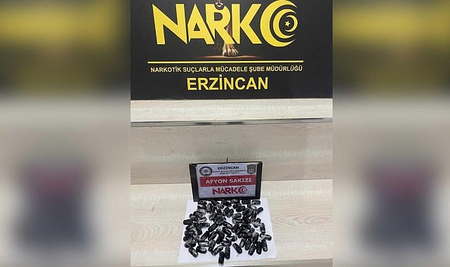 Midesinde 499,23 gram Afyon sakızı taşıyan şahıs tutuklandı