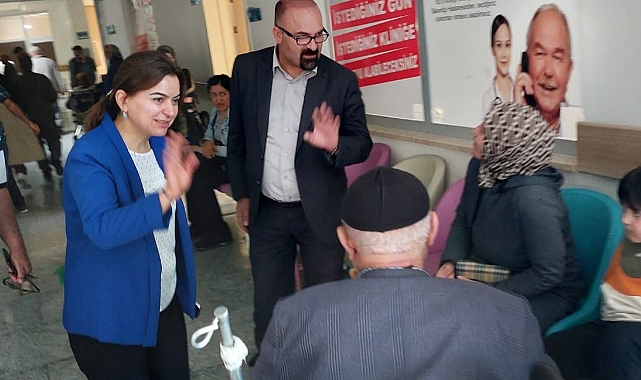 Milletvekili Koçyiğit, Harakani Devlet Hastanesi'ndeki sorunları gündeme taşıdı