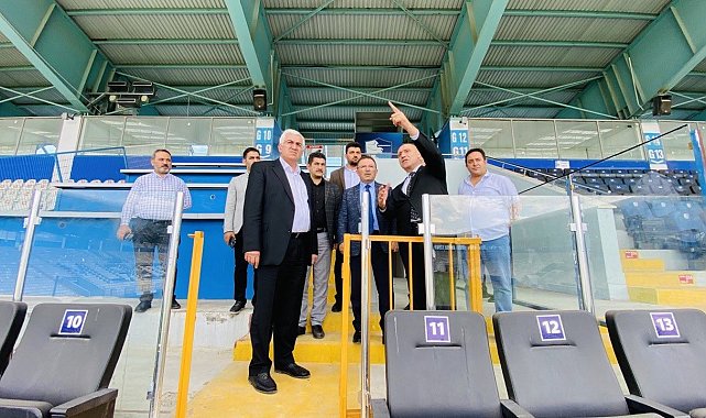 Milletvekillerinden Kazım Karabekir Stadı'na inceleme