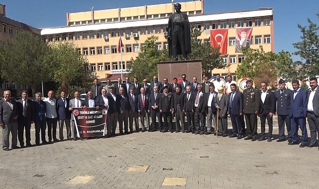 Muş'ta 19 Eylül Gaziler Günü töreni