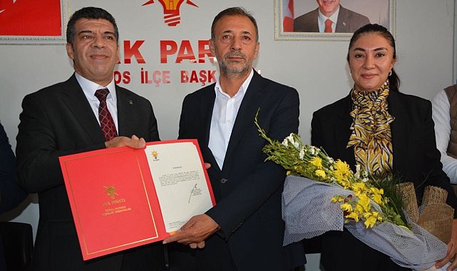 Patnos'ta AK Parti İlçe Başkanlığına Çetin Taşdemir atandı
