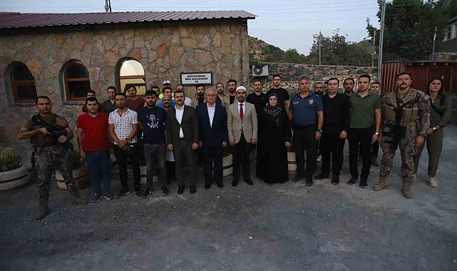 Şehit polis Çelikhas'ın adının verildiği mescit ibadete açıldı