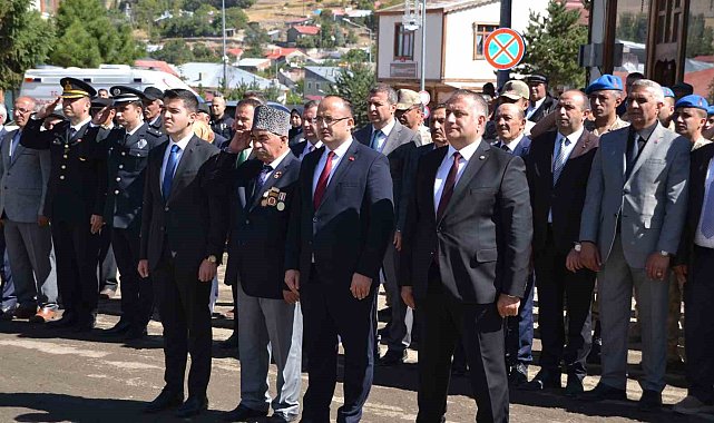 Şenkaya'da Gaziler Günü etkinliği