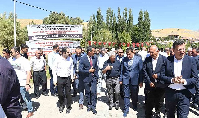 Sürgü Pınarbaşı Parkı hizmete açıldı
