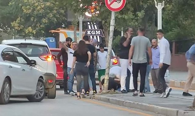 Sürücü ve yayanın dikkatsizliği kazaya neden oldu